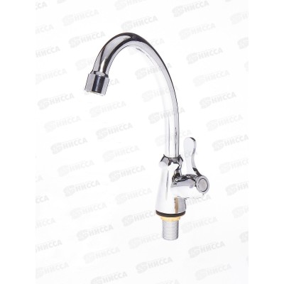 Смеситель для кухни на одну воду, высокий излив, керамическая кран-букса 90 градусов, крепление - гайка, SL79-269F-1 *2 Смеситель для кухни на одну воду, высокий излив, керамическая кран-букса 90 градусов, крепление - гайка, SL79-269F-1 *2