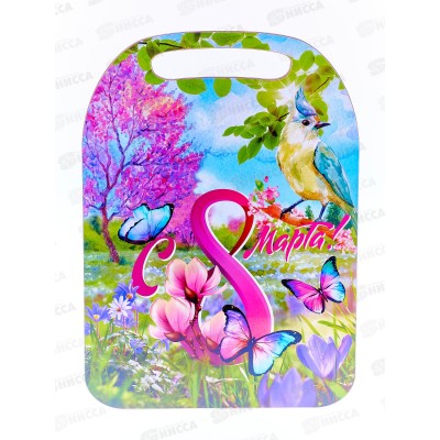 Доска разделочная дерево &quot8 Марта&quot  К-193 *22