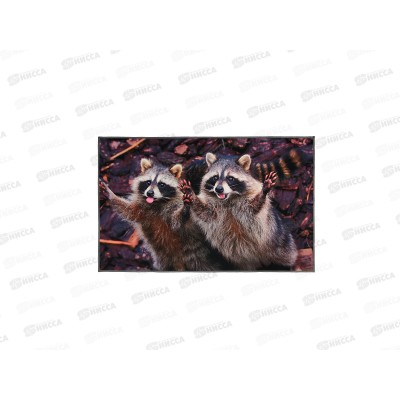 Коврик влаговпитывающий Velur 50*80см Веселые еноты "VORTEX" 24242 *15 Коврик влаговпитывающий Velur 50*80см Веселые еноты "VORTEX" 24242 *15