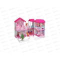 Дом для куклы 668-3 6 комнат с мебелью в коробке*3 гб Дом для куклы 668-3 6 комнат с мебелью в коробке*3 гб