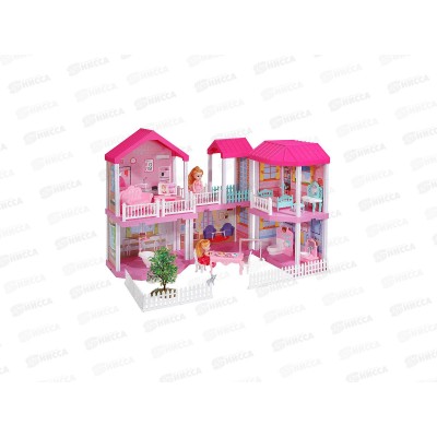 Дом для куклы 668-3 6 комнат с мебелью в коробке*3 гб Дом для куклы 668-3 6 комнат с мебелью в коробке*3 гб