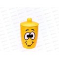 Банка Smile для сыпучих продуктов (конус) 550мл d=9,5см, h=16см п.у L2520870 *36