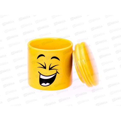 Банка для сыпучих продуктов Smile 480мл d=10,5см, h=12см L2520872 п.у *36 Банка для сыпучих продуктов Smile 480мл d=10,5см, h=12см L2520872 п.у *36