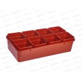 Набор для рассады &quotРассадушка-2&quot 8ст*600мл терракотовый *5