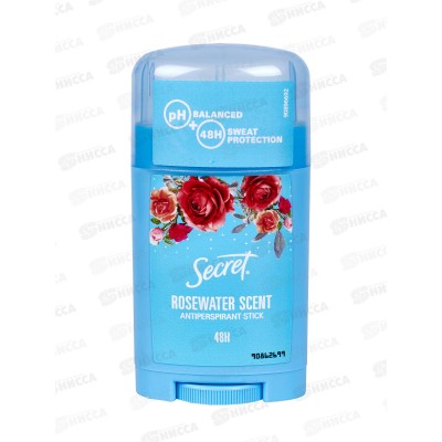 СЕКРЕТ стик 40мл Rosewater scent   *6