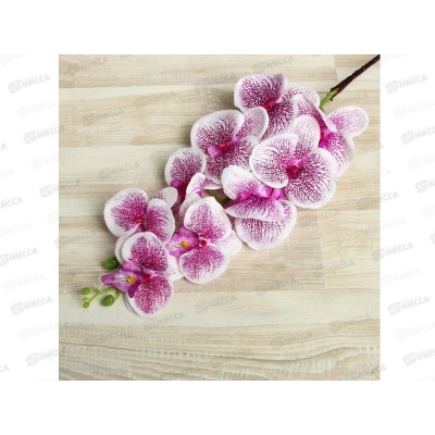 Цветы искусственные 90см Орхидея Тигровая бело-сир 2337943 Цветы искусственные 90см Орхидея Тигровая бело-сир 2337943