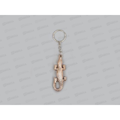 Брелок "Золотой крокодил" 5,4*0,7см 4645644 Брелок "Золотой крокодил" 5,4*0,7см 4645644