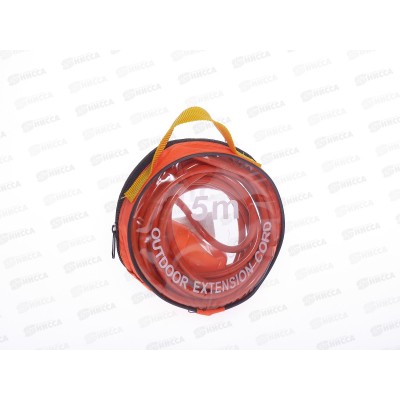 Удлинитель с 1-й розеткой 5м в чехле (056574) Удлинитель с 1-й розеткой 5м в чехле (056574)