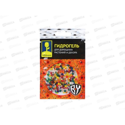 Гидрогель для растений и декора &quotШарики микс&quotINBLOOM 173-215  г