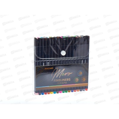 Линеры MERO,36 цветов,0,4мм,М-5393-36*6 Линеры MERO,36 цветов,0,4мм,М-5393-36*6