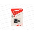 Карта памяти SmartBuy microSD, 32Gb (class10) адаптер, LE
