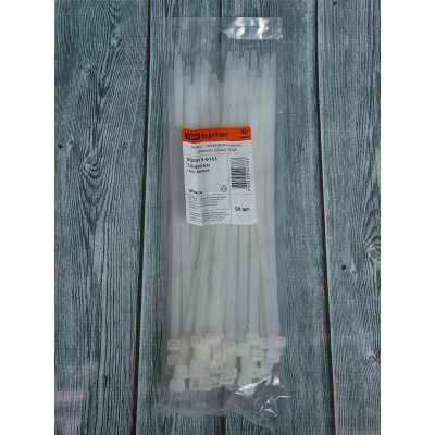 Хомут нейлон TDM 7.6*300мм 50шт белый *10/60 Хомут нейлон TDM 7.6*300мм 50шт белый *10/60