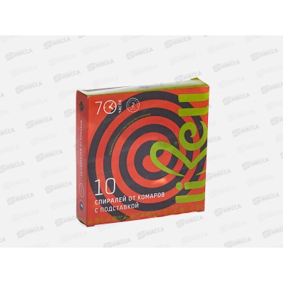 Libell Спирали от комаров 6 часов черные(L-101) *60