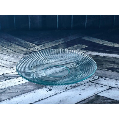 Тарелка 83-066-ф210 "Альтера" прозрачная 4840159379 Тарелка 83-066-ф210 "Альтера" прозрачная 4840159379