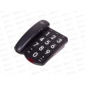 Телефон Ritmix RT-520 black крупные кнопки Телефон Ritmix RT-520 black крупные кнопки