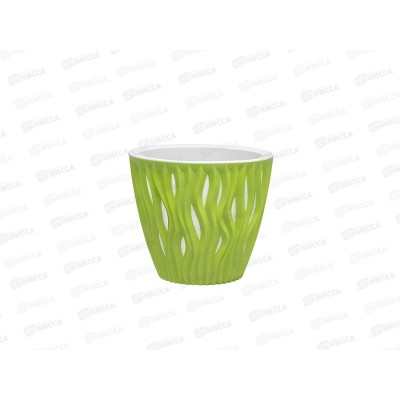 Кашпо &quotВдохновение&quot 7,5л Фисташковый КШ-8676 *6