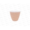 Кашпо "Ротанг" 1,6л Пудровый КШ-6470 *20 Кашпо "Ротанг" 1,6л Пудровый КШ-6470 *20