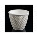 Кашпо "Ротанг" 2,25л Белый/белый КШ-7942 *16 Кашпо "Ротанг" 2,25л Белый/белый КШ-7942 *16
