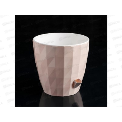 Кашпо Соло &quotRUBY&quot 3л Пудровый КШ-6455 *24