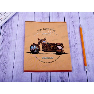 Тетрадь 18 листов клетка ТПМ Moto style, ТШ18К9558/6