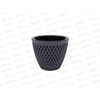 Кашпо &quotВерсаль&quot 1,6л Антрацит КШ-9010 *20