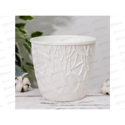 Кашпо "Форест" 3,5л Белый КШ-0973 *16