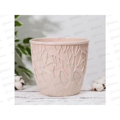 Кашпо &quotФорест&quot 3,5л Пудровый КШ-0976 *16