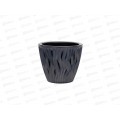 Кашпо &quotВдохновение&quot 1,6л Антрацит КШ-5402 *20