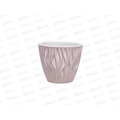 Кашпо &quotВдохновение&quot 1,6л Беж-розовый КШ-8645 *20