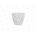 Кашпо &quotВдохновение&quot 1,6л Белый/белый КШ-5737 *20