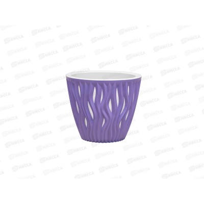 Кашпо &quotВдохновение&quot 1,6л Лаванда КШ-5405 *20