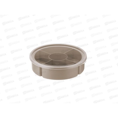 Менажница с крышкой 5 секций Капучино М1123 *10 Менажница с крышкой 5 секций Капучино М1123 *10