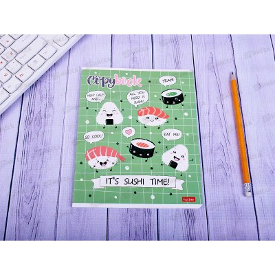 Тетрадь 48листов клетка  Hatber Пришла еда*5/100 Тетрадь 48листов клетка  Hatber Пришла еда*5/100