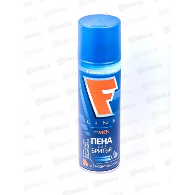 F Line пена для бритья D-Пантенолом cиний 225мл *12 СИБИАР F Line пена для бритья D-Пантенолом cиний 225мл *12 СИБИАР