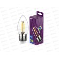 Лампа светодиодная REV FILAMENT свеча С37 Е27 7W, 4000К DECO Рremium