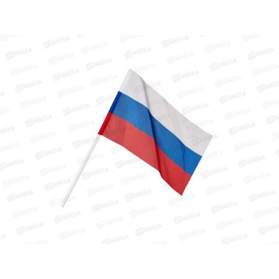 Флаг Россия 10*15см без герба (026750)  *12
