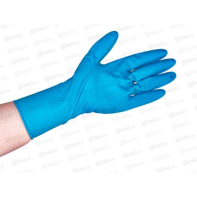 Перчатки латексные MANUAL HR419 смотровые нестерильные  р.L *25