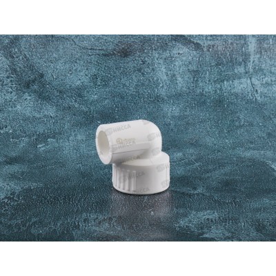 Угольник PP-R комбинированный с внутренней резьбой DN20*1/2&quot пп/г Aqualink, 03548 *10/140