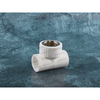 Тройник комбинированный с внутренней резьбой 25*3/4*25 Aqualink, 03563 *10/60 Тройник комбинированный с внутренней резьбой 25*3/4*25 Aqualink, 03563 *10/60