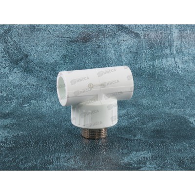 Тройник комбинированный с наружной резьбой  25*3/4*25 Aqualink, 03569 *10/100 Тройник комбинированный с наружной резьбой  25*3/4*25 Aqualink, 03569 *10/100