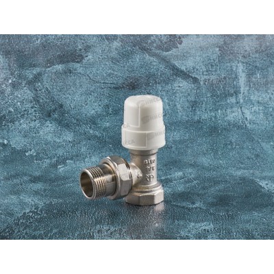 Клапан термостатический для радиаторов угловой 3/4" Aqualink, 02610 *8/64