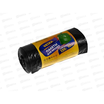 Мешки для мусора 120л (рул/10шт) 35мкр *30 Мешки для мусора 120л (рул/10шт) 35мкр *30
