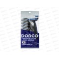 DORCO TG-711 new одноразовые станки  5 штук 2 лезвия, плавающая головка   *24/288