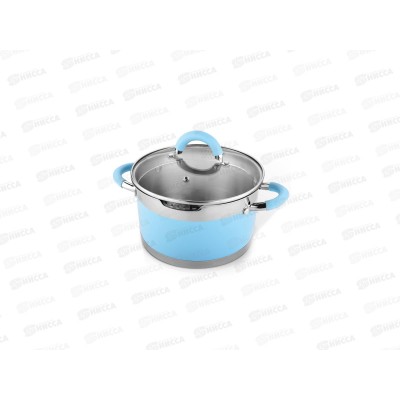 Кастрюля SKY Blue 3,1л 11*20см LR02-442 Кастрюля SKY Blue 3,1л 11*20см LR02-442