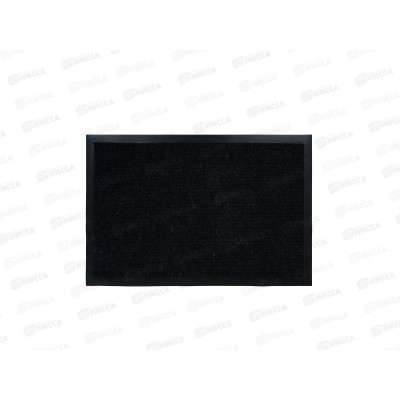 Коврик влаговпитывающий, ребристый &quotTrip&quot 60*90см &quotVORTEX&quot черн.24196*15