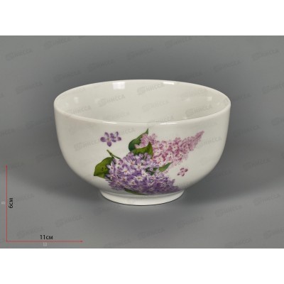 Пиала фарфор 584 330см3 Сирень 1С0863 *12/*20 Пиала фарфор 584 330см3 Сирень 1С0863 *12/*20