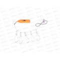 Кукан AZOR FISHING 3,5м 5 карабинов 148-060 г Кукан AZOR FISHING 3,5м 5 карабинов 148-060 г
