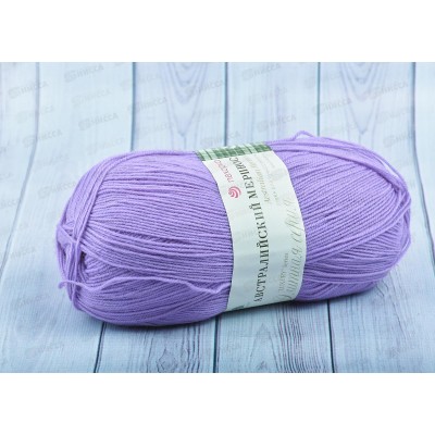Пряжа Австралийский меринос Св-фиалка 389 100г400м шерсть 95% акрил 5% Пряжа Австралийский меринос Св-фиалка 389 100г400м шерсть 95% акрил 5%