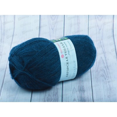 Пряжа Ангорская теплая 04 Т-синий 100г480м шерсть40% акрил60% Пряжа Ангорская теплая 04 Т-синий 100г480м шерсть40% акрил60%