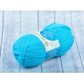 Пряжа Ангорская теплая  05 Голубой 100г480м шерсть40% акрил60%